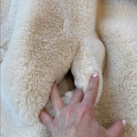 Apparis Steffi Faux Fur Long Coat - Women - Picture 15 of 16